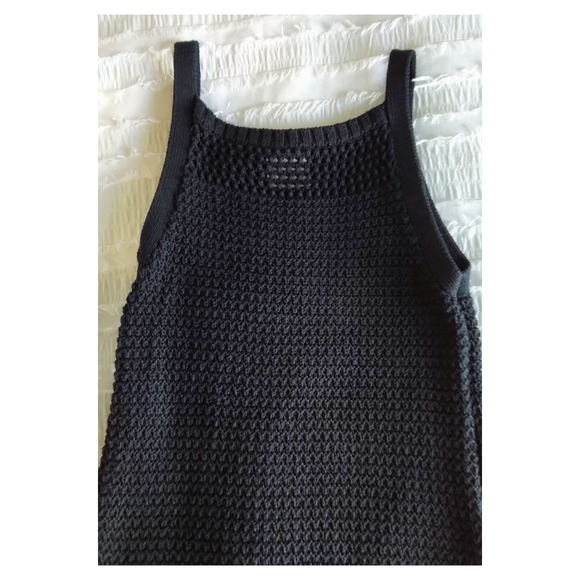 Abercrombie Kids Square Neck Sweater Tank - Black - 7/8 - Picture 3 of 5
